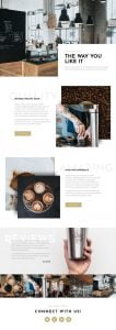 #101 Coffee Shop Website Design