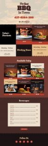 #118 BBQ Restaurant Website Design