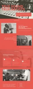 #28 Music Studio Website Design