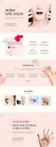 #47 Nail Salon Website Design